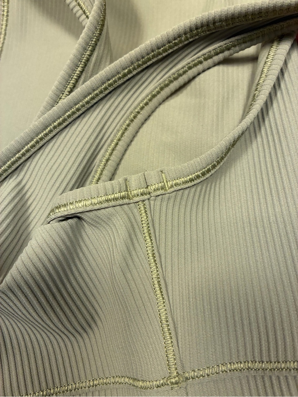 Lululemon 2 Cropped Ribbed Tank Tops Power Pivot Align - Picture 10 of 10